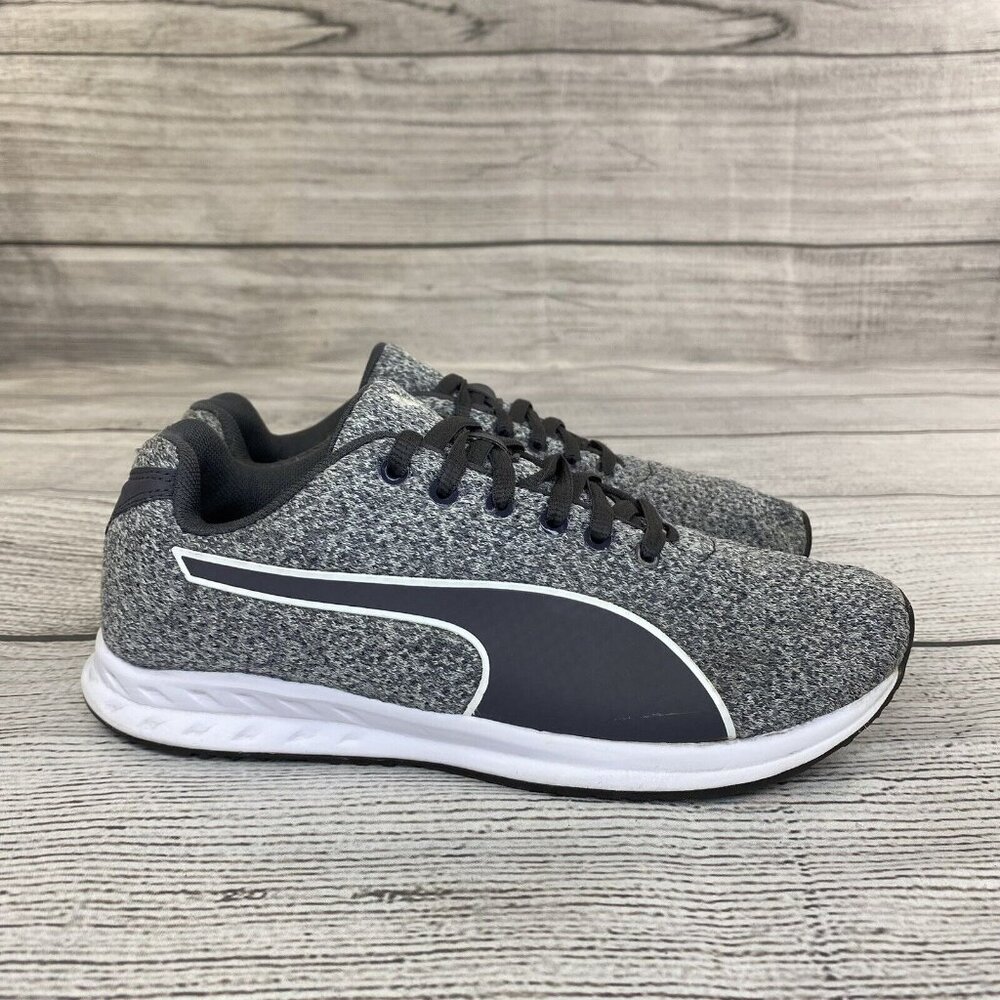 Puma Running Shoes Women Size 7 Gray Low Top Comfort Cushioned Athletic Sneakers